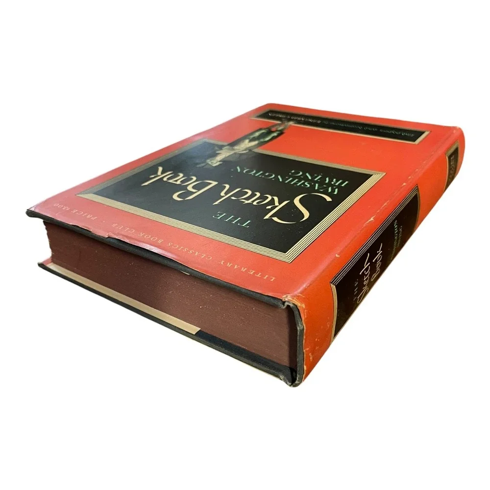 The Sketch Book Washington Irving Literary Classics Book Club Edgard Cirlin Art